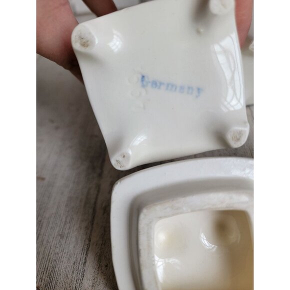 Vintage Germany‎ cinnamon clove pepper spice jar set kitchen canister - Picture 9 of 9